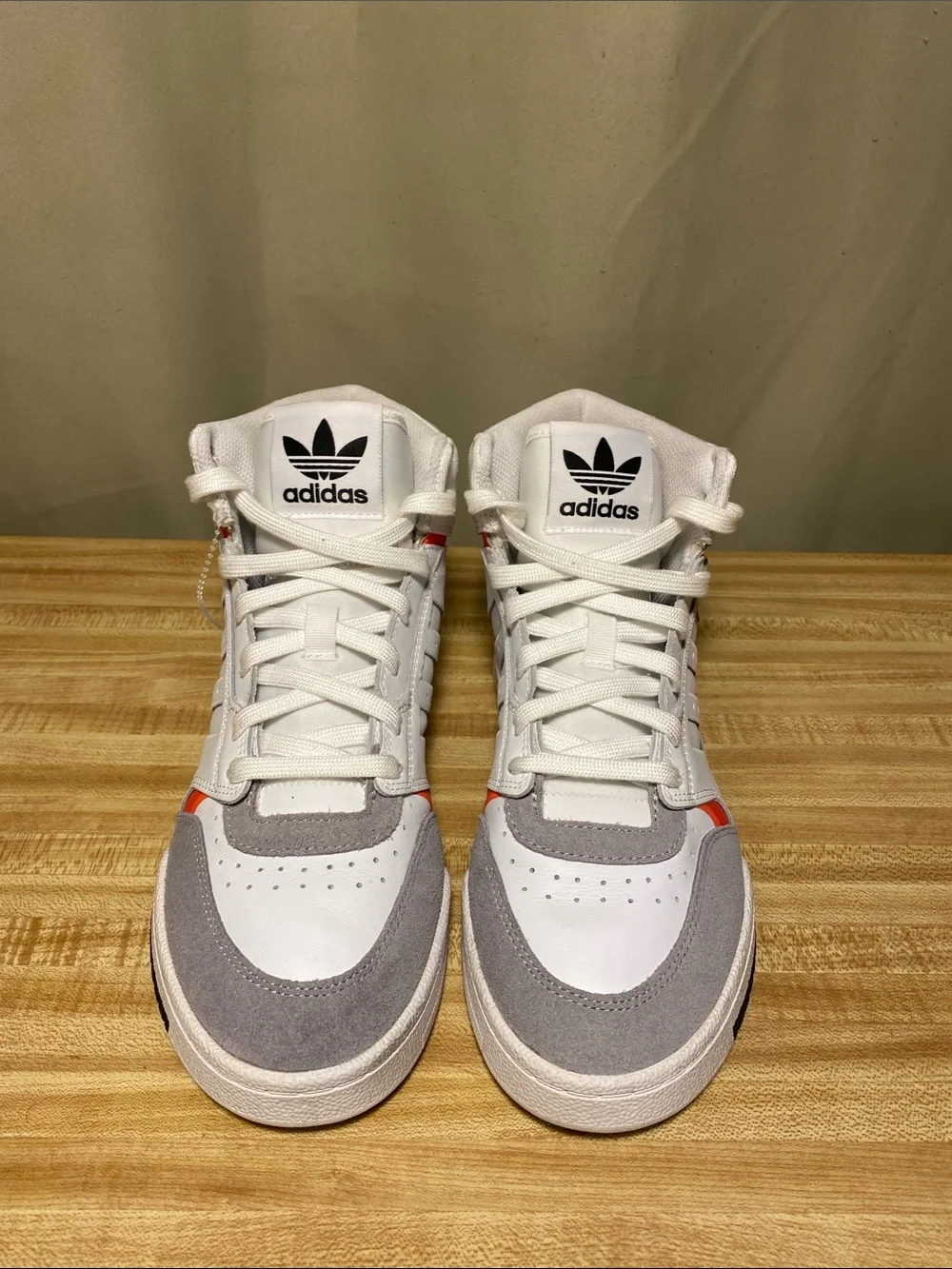 Adidas Drop Step EE5220  White Orange Men’s 6